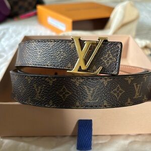 Louis Vuitton Mini 25MM Belt Monogram 95/38